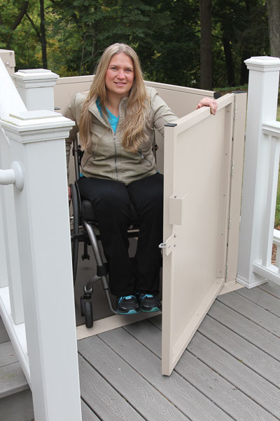 Residential Vertical Platform Wheelchair lift