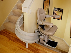 Bruno Elite Curved Stairlift Model CRE-2110