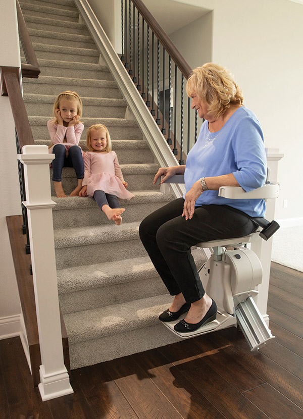 Elan Straight indoor lift - Bruno Stair Lifts